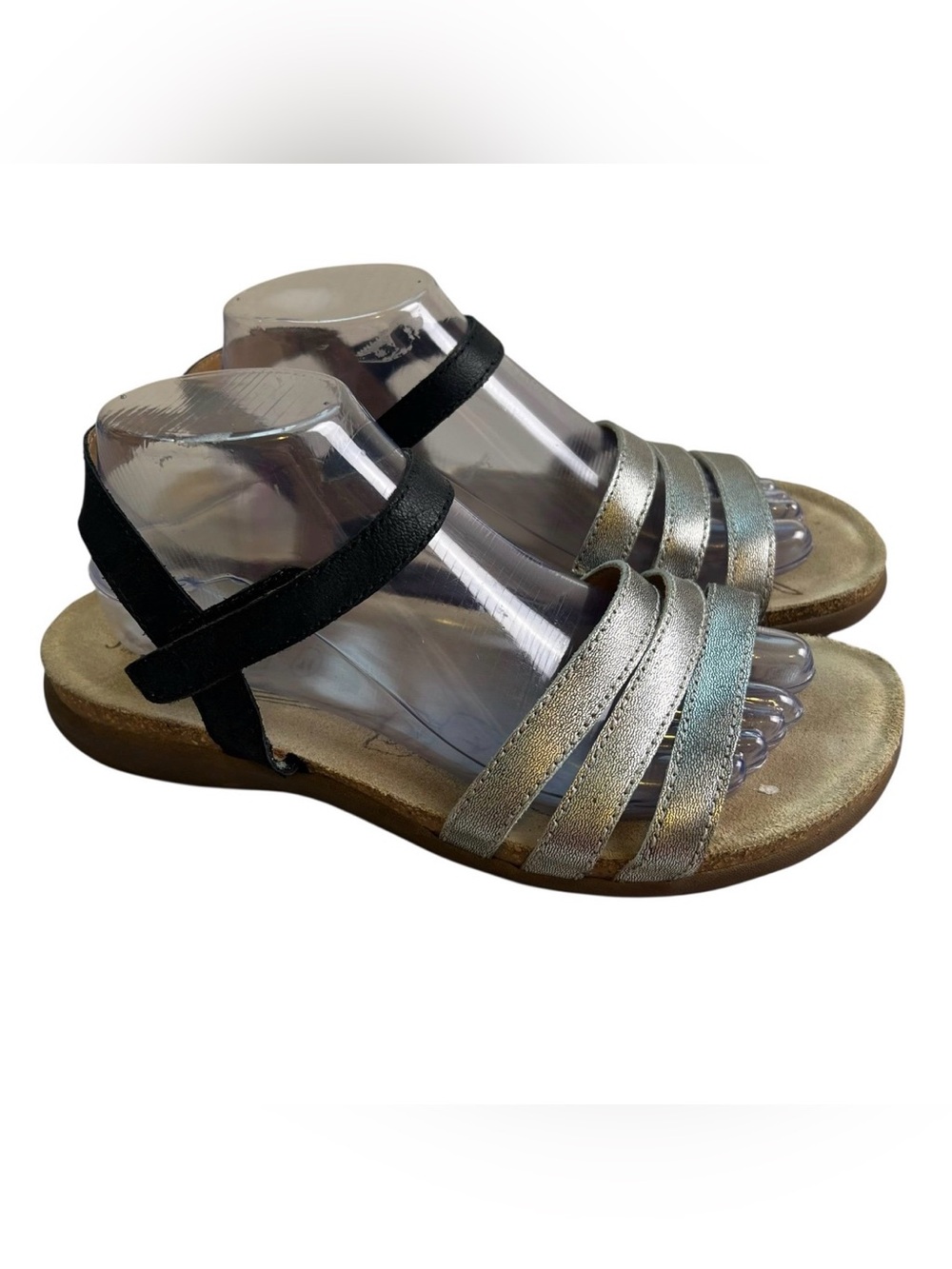 Joseph Siebel Metallic Strappy Size 41 (9.5-10) Sandals